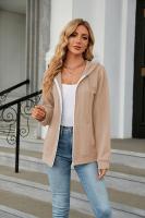 Sudadera con Capucha para Mujer Manga Larga, Bolsillo, Moda Primavera-Otoño, Tendencia 2025 - details 11