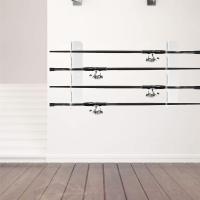 Soporte de caña de pescar desmontable, herramienta de pesca, 4 posiciones, soporte de carga fuerte, techo de pared, 1 par - details 3
