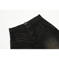 Nuevos vaqueros Retro americanos, pantalones de pierna ancha de talla grande rectos de calle - details 6