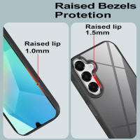 Funda protectora de cuero con vidrio transparente, diseño funcional y elegante para accesorios electrónicos Samsung Galaxy serie A - details 0