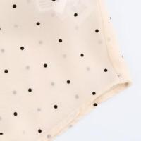 Blusa de Verano para Mujer 2025 con Cuello, Nudos de Mariposa Bordados, Mangas Largas Elegantes. - details 8