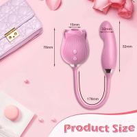 Empaque privado SEX Sucker Estimulador de pezones Clítoris Movimiento de dedo Vibrador de punto G Masturbador femenino Juguete sexual para mujeres - details 4