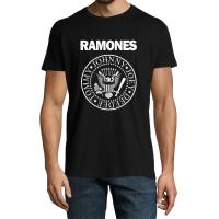 Camiseta Ramones - Logo - Banda compuesta por los hermanos Ramone - Música Punk - años 70 - Unisex algodón premium - details 0