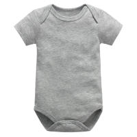 Bodysuit De Verano Para Bebés Recién Nacidos De Algodón Suave Con Mangas Cortas Adecuado Para Niños Y Niñas De 0 a 24 Meses Ropa De Bebé - details 5