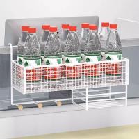Estante de almacenamiento colgante para cabecera de cama de gran capacidad, diseño de rejilla, ahorra espacio, estante de almacenamiento para baño, caja de pañuelos multiusos - details 11