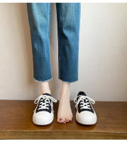 Pastel de queso nueva tendencia color coincidencia plataforma casual tablero zapatos versátil aumento de altura cabeza redonda zapatos blancos - details 19