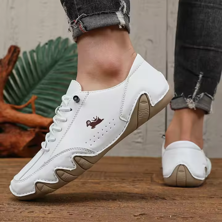 Zapatos Casuales para Hombres Mocasines de Marca a la Moda, Suela Suave, Cómodos para Caminar, Transpirables para Actividades al Aire Libre - 1