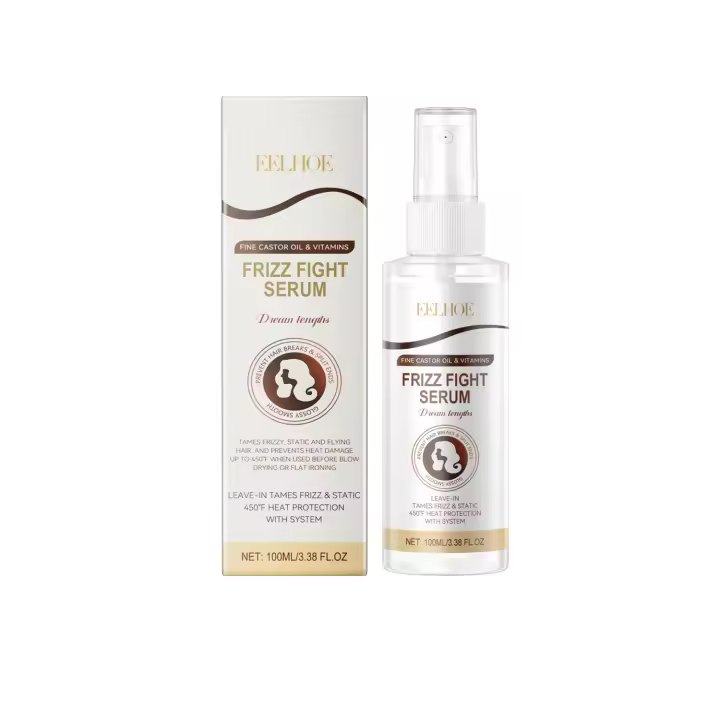 Spray pre-planchado con protección térmica, esencia nutritiva para el cuidado del cabello seco, encrespado, suave y brillante. - 1