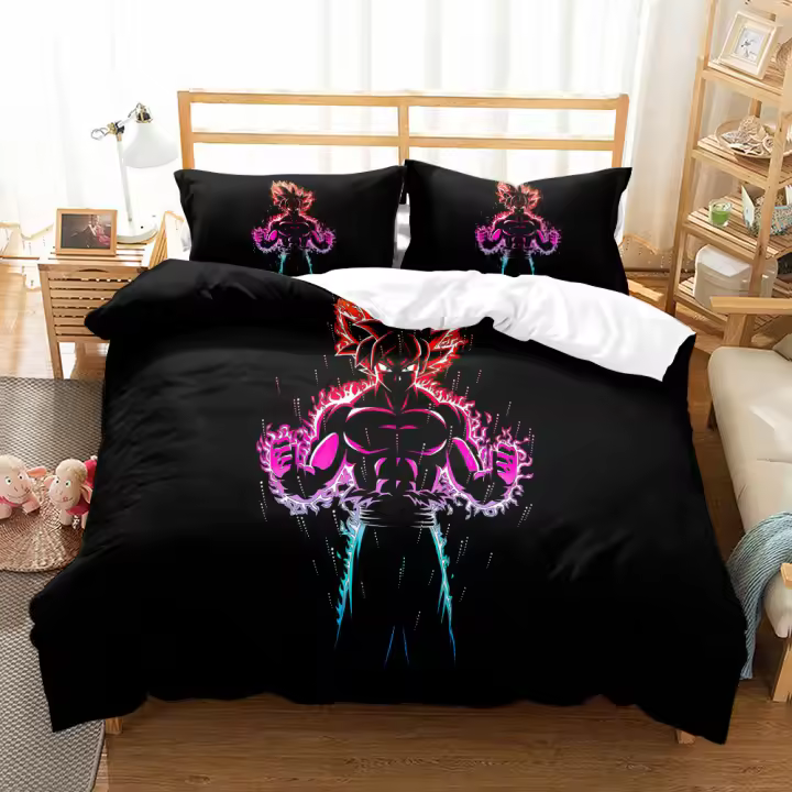 Tengen Toppa Gurren-Juego de cama de Anime, tamaño King, Queen, doble, individual, tamaño individual - 1