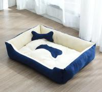 Cama cálida y acogedora para perro y gato, caseta para cachorro, nido de lana suave, esterilla para casa, Otoño e Invierno - details 1