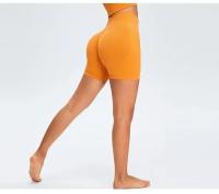 Pantalones cortos deportivos de Yoga sin costuras para mujer, pantalones de chándal de tres cuartos de cintura alta de melocotón, Multicolor, ropa cómoda de secado rápido para Fitness y Yoga - details 1