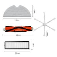 Repuesto para Xiaomi Mi Robot Vacuum Mop 2 STYTJ03ZHM, piezas de repuesto, accesorios, cepillo lateral principal, filtro Hepa, paño de fregona - details 1