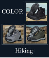 Zapatos de senderismo de alta calidad para hombre, zapatillas impermeables para escalada de montaña, calzado antideslizante para acampar, botas de Trekking informales para deportes al aire libre - details 2