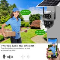 Cámara de vigilancia Solar individual/Binocular, conexión inalámbrica WiFi/4g, visión nocturna impermeable, monitoreo de seguridad - details 8