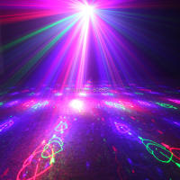 Proyector de efectos de luz láser RGB ESHINY MINI para Navidad con 12 patrones de baile disco DJ para fiesta en casa y escenario T180D3 - details 12