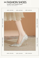 Zapatos de novia principal 2025 diseño francés Tacones altos y estilizados - details 11