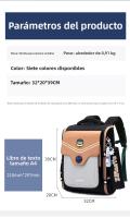 Nuevo Mochila para Niños Tela Oxford Cuidado de la Columna Vertebral Reducción de Carga - details 2
