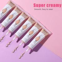 Crema Base de sombra de ojos oscura blanca, corrector de ojos, Base mate fácil, maquillaje líquido, Color resistente al agua, imprimación de sombra de ojos de larga duración S2H2 - details 1