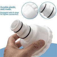 Adaptador de vacío RP/RX Accesorio para skimmer para conexión de manguera de 1,5 pulgadas y 1,25 pulgadas para piscinas sobre el suelo - details 4