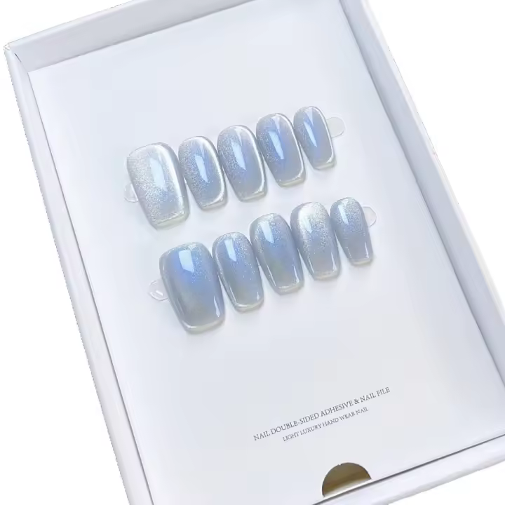 Falsetas de Uñas Brillantes para la Plataforma de Comercio Electrónico Miravia de España. Artesanía de Uñas Vestible y Elegante. - 1