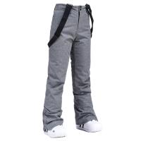 Pantalones de esquí gruesos y cálidos para hombres y mujeres, pantalones de tirantes impermeables a prueba de viento, pantalones de Snowboard para nieve, talla grande, invierno, alta calidad - details 8