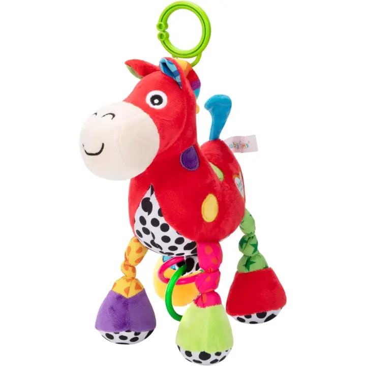 Peluche de Juego Colgante de Asiento de Coche para Bebé Juguete de Desarrollo Temprano - 1