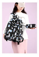 Mochila escolar para niñas Bolsa de libros linda y ligera de gran capacidad - details 12