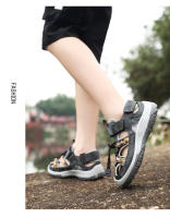 Sandalias de playa para niños, zapatos deportivos antideslizantes, transpirables, suaves, planos, Punta cerrada, seguridad, Verano - details 20