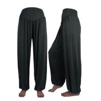 1 Uds. Pantalones de baile deportivos de Yoga suaves de algodón informales sueltos elásticos para mujer a la moda - details 1