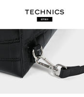 Bolso de Lujo de Cuero de Cocodrilo Negro para Mujer Bolso Cruzado Versátil para Primavera y Otoño - details 8