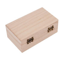 Caja de Madera de Alta Calidad S/M/L con Tapa Artesanal y Encaje Cuadrado para Decoración del Hogar y Almacenamiento de Suministros - details 22