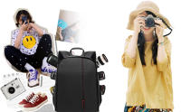 Mochila para Cámara SLR Estuche de Cámara para Computadora Bolsa de Fotografía Bolsa de Almacenamiento para Cámara Digital SLR Lente DSLR - details 4