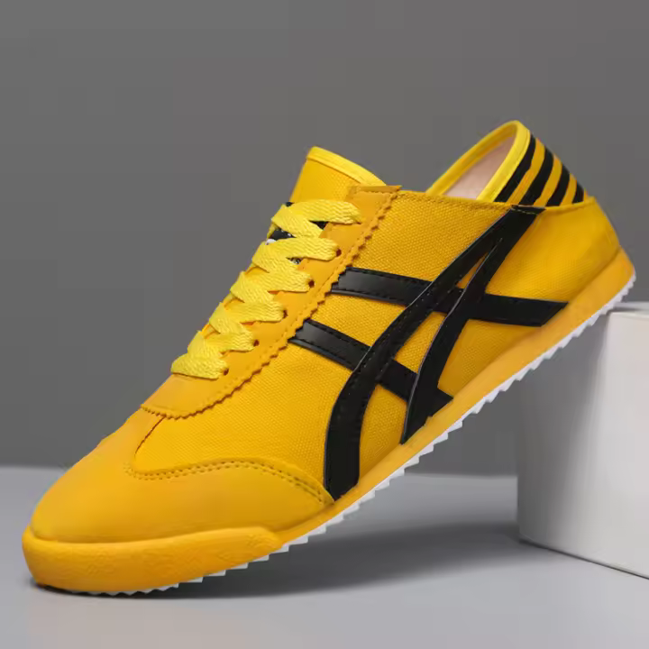 Zapatillas Casuales Coreanas Planos de Primavera-Verano, Transpirables, Absorbentes de Sudor, Comodables para Todos los Tamaños - 1