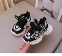 Zapatillas deportivas de malla de aire para niños y niñas, zapatos de tenis con Oso de estrella lindo, zapatillas informales para correr, resistentes al desgaste, a prueba de suciedad, 2024 - details 8