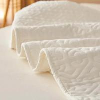 Funda de colchón acolchada suave de algodón puro, Protector de almohadilla de cama personalizado, antibacteriano, tamaño King, no incluye funda de almohada - details 25