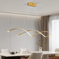 Luces colgantes LED modernas para sala de estar, comedor, Bar, cocina, trabajo, hogar inteligente, Alexa, Google, RC, accesorios de lámpara colgante - details 4