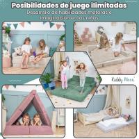 Sofás Plegables para Niños Sillón Colchón Infantil Plegable, Beige - details 2