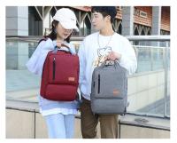 Mochila portátil para estudiantes de gran capacidad mochila portátil para hombres mochila de computadora multifuncional de tres piezas - details 8