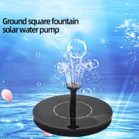 Fuente de energía Solar, bomba de agua para jardín, piscina, estanque, Panel Solar exterior, decoración de Jardín Flotante, cascada - details 8