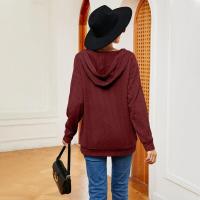 Sudadera con capucha elegante para mujer, manga larga, moda coreana, estilo casual y suelto - details 19