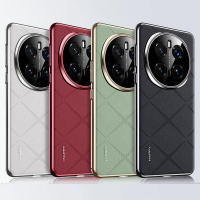Funda protectora de lente de cámara de cuero vegano de lujo para Honor Magic7, Magic 7 Pro, cubierta de teléfono de parachoques de PC plateada - details 0