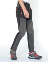 Pantalones de secado rápido delgados para senderismo impermeables para hombre, Softshell de montaña con cinturón - details 2