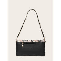 Bolso bandolera cuadrado pequeño con cadena y bordado estilo chino de diseño de nicho nuevo para mujer 2025 - details 6