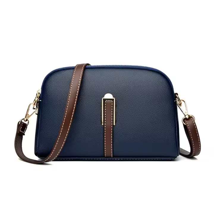 Bolso de hombro, bolso de diseñador de cuero, bolso cruzado de vaca - 1