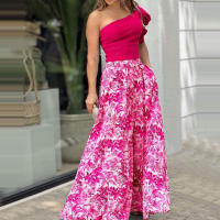 2025 nuevo estilo ropa temperamento desplazamientos impreso moda ocio conjunto de dos piezas para mujeres - details 8