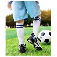 Zapatos de fútbol de marca para niños, zapatillas de fútbol antideslizantes para entrenamiento de campo de césped, tenis de fútbol, zapatillas de fútbol a la moda para niños - details 17