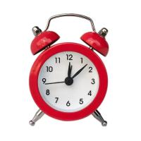 Reloj despertador con doble campana, marco de Metal, alarma fuerte, funciona con batería, despertador de mesa de escritorio para dormitorio y decoración del hogar - details 0
