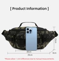 Riñonera táctica para hombre Bolsa Molle de pecho Cinturón para acampar Caza al aire libre - details 2