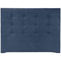 Cabecero tapizado acolchado para dormitorio, modelo Tablet largo en tela antimanchas gris antracita y medidas 151 x 125 cm para camas de 135 o 150 cm. - details 75