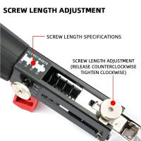 Llave de tapón automática para taladro eléctrico Herramientas de carpintería Recargable Sin cable Película de cadena Adaptador de tornillo - details 2